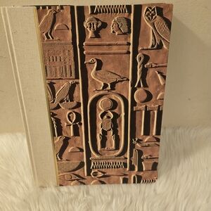 Egyptian Hieroglyph Hardcover Book
